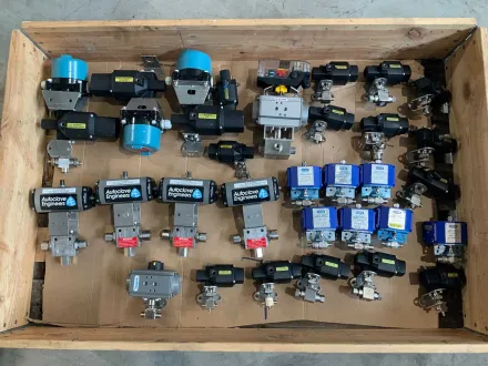Autoklav – Pneumatische Actuatoren, Kleppen en Schakelaars (30x) – RESALE