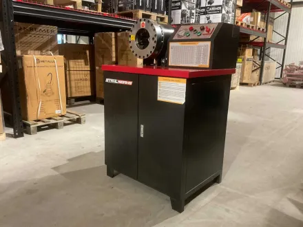 Stahlworks Hydraulik-Schlauchpresse – RESALE