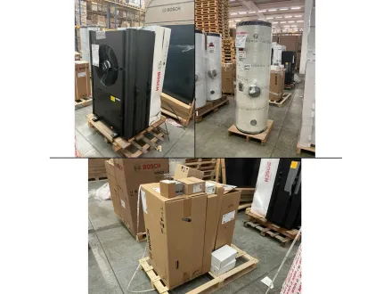 Hybrid-Wärmepumpe mit Zylinder (Universal Bosch Medium – REF: 4003058) – RESALE
