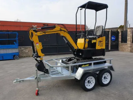 JPC ANHÄNGER Anhänger mit Bagger – RESALE