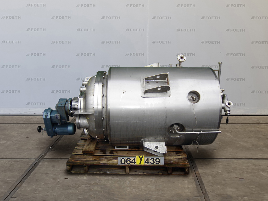 Hoeksma & Velt 800 L - Stainless Steel Reactor Andere Pharmazeutika