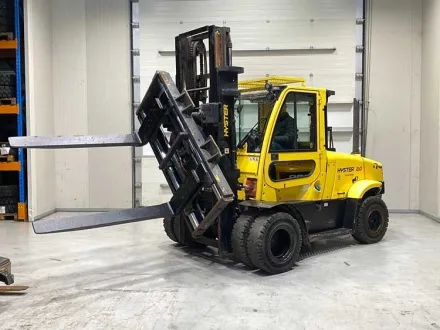 Hyster - 2022 - H8,0FT9 - 3M Duplex, Rotator, Gabelpositionierer - Gabelstapler – RESALE