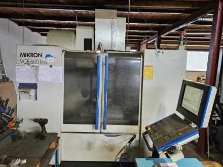 Mikron VCE 600 Pro CNC Bearbeitungszentrum - 2006 – RESALE