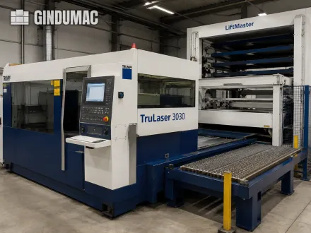 Trumpf TruLaser 3030 incl. CO2 Laser Cutting Machine – RESALE