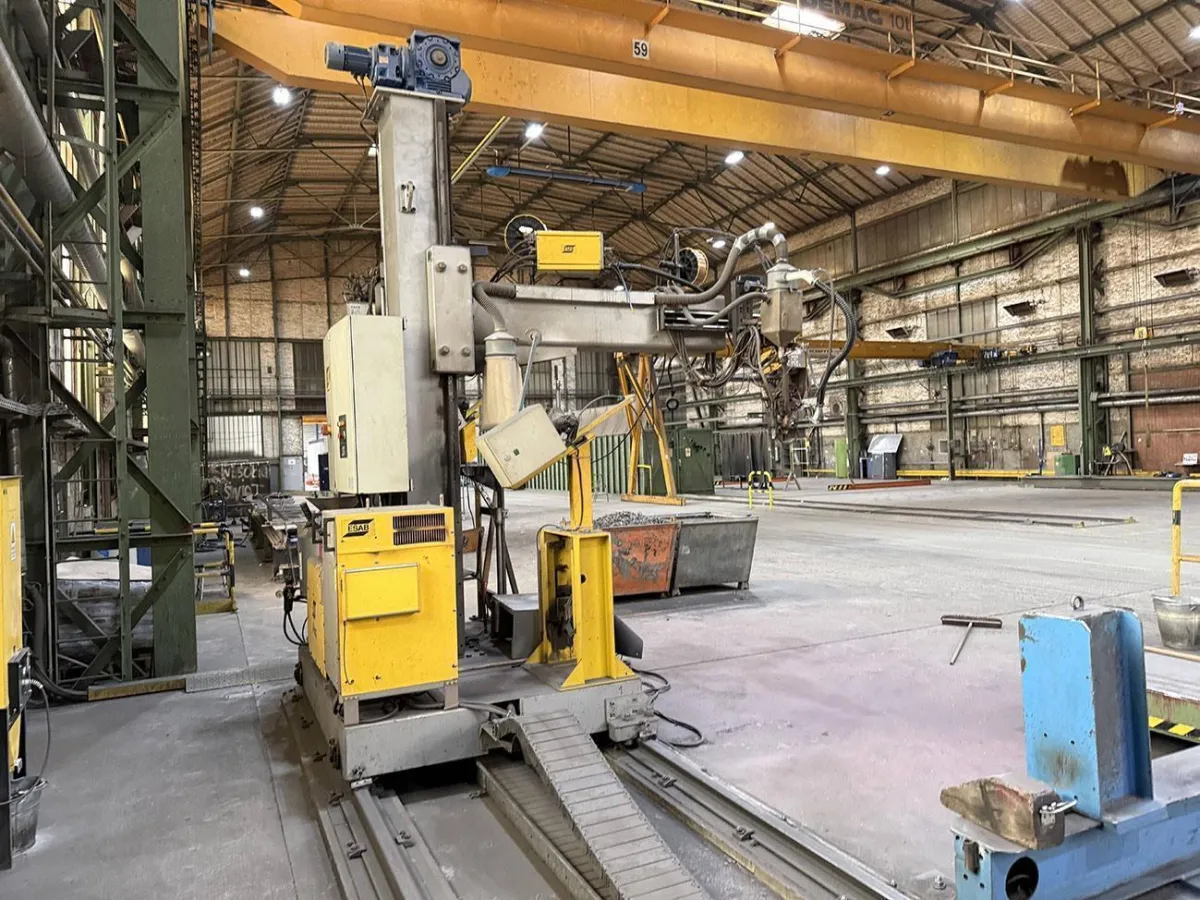 Esab MKP welding crane for beams/tanks Turning gears - Positioners - Welding dericks & -pinchtables