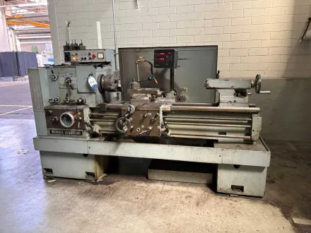 WEISSER HEILBRONN JUNIOR  Leit- und Zugspindeldrehmaschine – RESALE