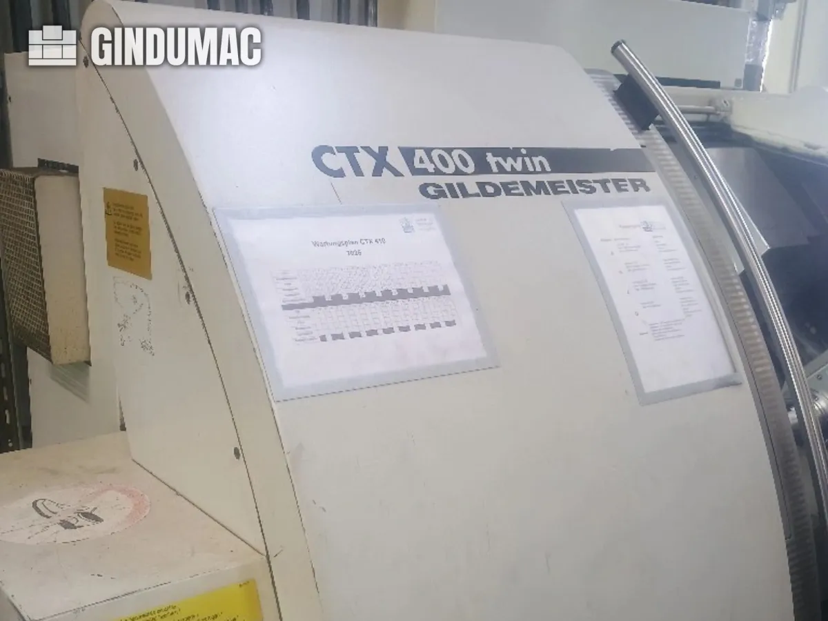 Gildemeister CTX 400 twin Horizontal Turning Machine
