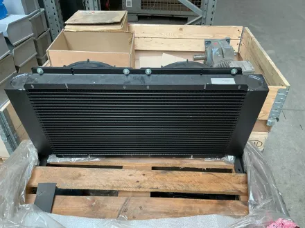 2018 AKG-Line Lüfkühler-/Ölkühler-Einheit mit zwei elektrischen Axiallüftern – RESALE