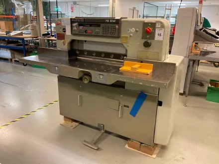 Polar Mohr 76EM Papierschneidemaschine – RESALE