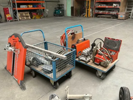 2020 Husqvarna CS10 Wand- und Kabelsägemaschine mit Fernbedienung. Betonsäge – RESALE