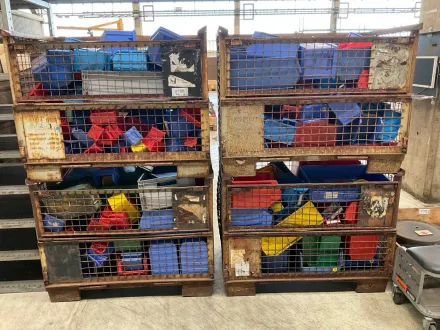 Aufbewahrungsboxen (4 Gitterboxen) – RESALE