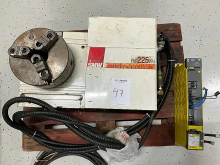 SMW RT225VN 4. Achse mit Antrieb Fanuc – RESALE