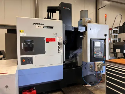 2017 Doosan VC 630/5AX CNC Universal Maschinenzentrum – RESALE