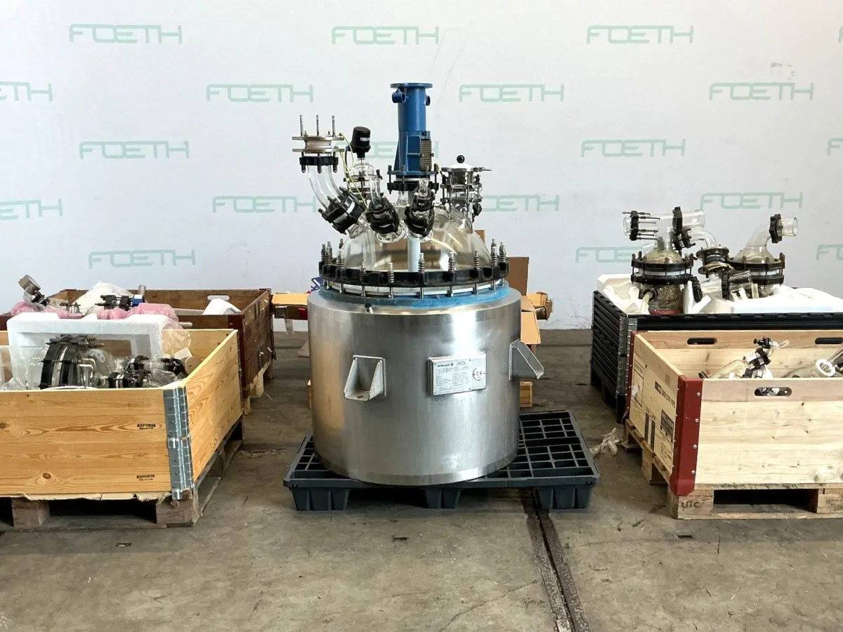 De Dietrich Complete Reaction/Distillation system — 100 L - Gl Biotechnologie