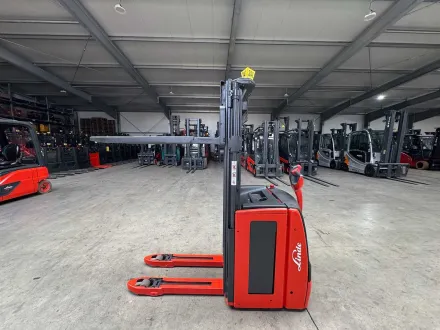 2019 Service + UVV 06/2027 Linde L16i 1.600kg Duplex 284cm Waage Initialhub Hubwagen Hochhubwagen Am – RESALE