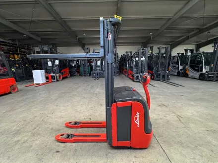 2013 Service + UVV 06/2027 Linde L16i 1.600kg Duplex 284cm Initialhub Hubwagen Hochhubwagen Ameise 1 – RESALE