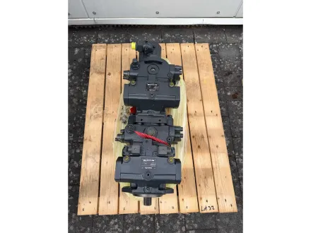 Rexroth A4VG71 Doppelpumpe + Außenzahnradpumpe R902055371 / R902022053 Pumpe Hydraulik Hydraulikpump – RESALE
