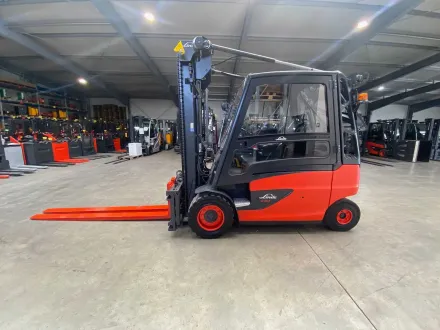 2019 Service + UVV 08/2027 Linde E50HL 5.000kg 3.+4. Ventil Gabelversteller Elektrostapler Gabelstap – RESALE