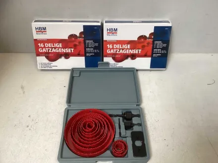 HBM 16-teilige Lochsäge-Set (2x) – RESALE