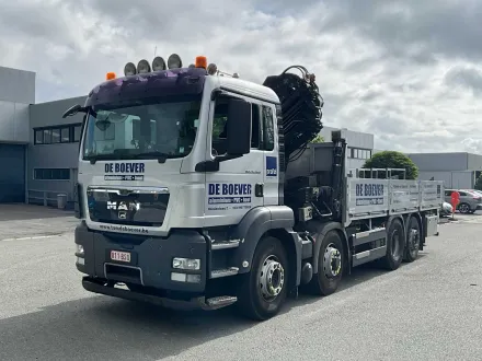2010 MAN TGS 35.360 Lkw mit HIAB-Kran – RESALE