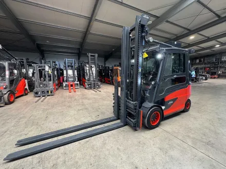 2020 Service + UVV 05/2027 Linde E40HL 4.000kg 3.+4. Ventil Gabelversteller Elektrostapler Gabelstap – RESALE