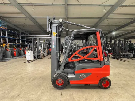 2019 Service + UVV 04/2027 Linde E25 EVO 2.500kg Triplex 548cm 4.Ventil Elektrostapler Gabelstapler – RESALE