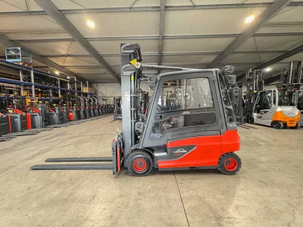 2019 Service + UVV 05/2027 Linde E30L 3.000kg 3.+4. Ventil Gabelversteller Elektrostapler Gabelstapl – RESALE