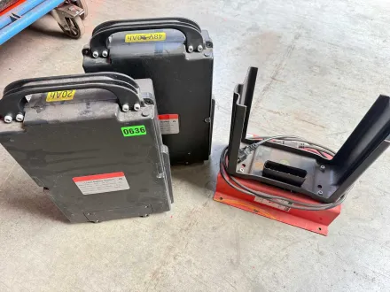 2022 Linde 48V 20Ah LI-ION 2x Akku + Ladegerät Gabelstapler Elektrostapler charger – RESALE