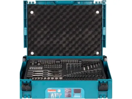 Makita – Zubehör 70-teiliges Bohr- und Schraubenzieher-Bohrer-Set | im Koffer M-Box 1 – RESALE