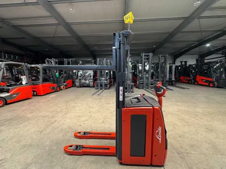 2019 Service + UVV 06/2027 Linde L16i 1.600kg Duplex 284cm Waage Hubwagen Hochhubwagen Ameise 3.077 – RESALE