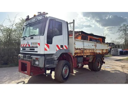 2003 IVECO EuroTrakker MP190E31W Kipper mit Streueraufsatz – RESALE