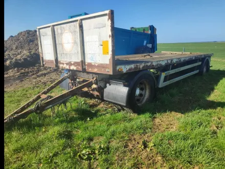 LAG-2-Achs-Flachbettanhänger 20 Tonnen – RESALE