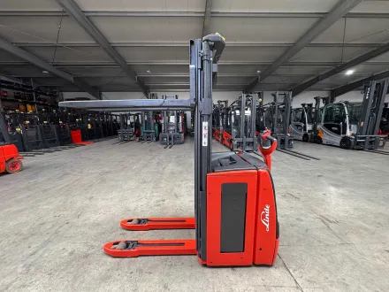 2019 Service + UVV 06/2027 Linde L16i 1.600kg Duplex 284cm Waage Initialhub Hubwagen Hochhubwagen Am – RESALE
