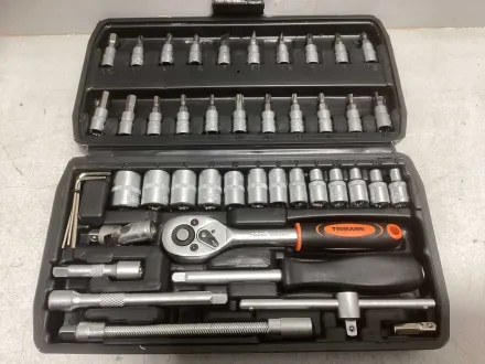 Trimann 1/4'' Steckschlüssel im Gehäuse 46 Stück – RESALE