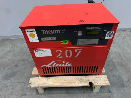 2014 Linde TRICOM XL 24V 60A 277-660Ah Ladegerät Hubwagen Ameise Gabelstapler Elektrostapler charger – RESALE