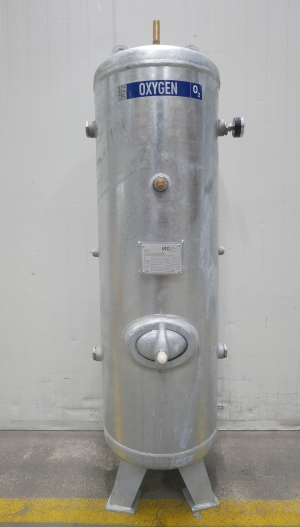 Boge Behälter_Sauerstoff_11 bar_150 ltr_stehend_AD2000 Behälter – RESALE