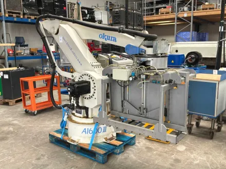 2007 Okura A1600 III Palettierroboter – RESALE