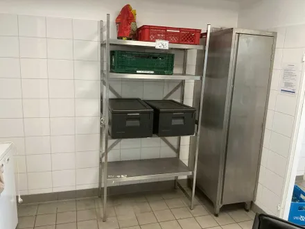 HUPFER - Gastro-Edelstahlregal, mit Inhalt – RESALE