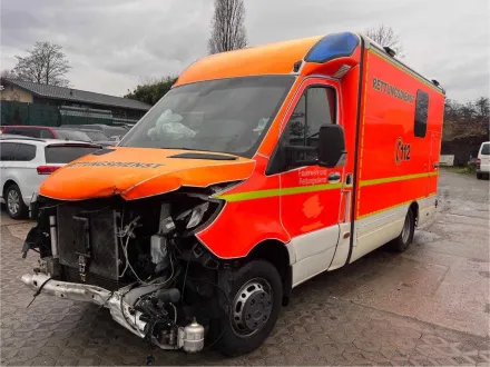 2019 Mercedes Benz Sprinter Rettungswagen (RTW) / Sonder-Kfz Krankenkraftwagen RTW System Strobel | – RESALE