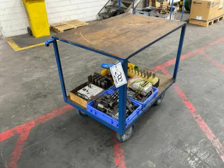 Plattformwagen, mit Inhalt – RESALE