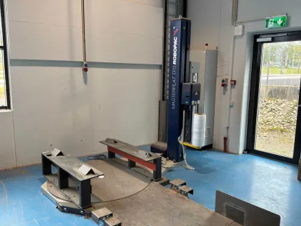 2020 Robopac Masterplat TP3 Stretchfolie-Palettenwickler – RESALE