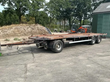 1990 SAMRO RE 326 3-Achs-Container/Plattformanhänger – 24 Tonnen – Luftfederung – RESALE