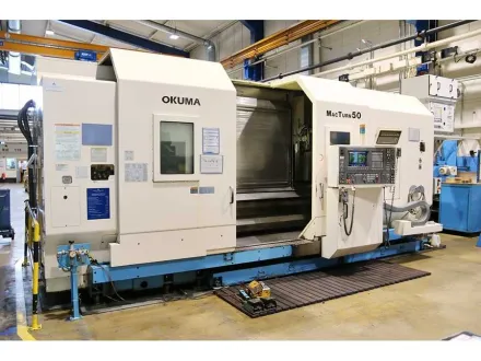 OKUMA - MacTurn 50 / CNC - Dreh- und Fräszentrum – RESALE