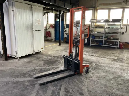 Hydraulischer Handgabelhubwagen, inkl. Waage – RESALE