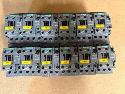 Siemens SIRIUS 3RT2023/3RT2025/3RT2026 Leistungsschalter (12x) – RESALE