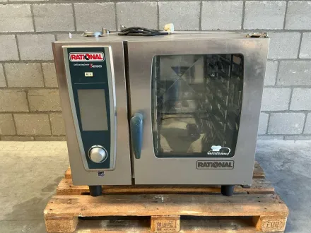 2015 Rational SelfCookingCenter Whitefficiency SCC WE 61G gasbetriebener Kombidampfer – RESALE