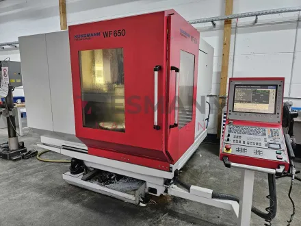 Kunzmann WF 650 5-Achs-CNC-Bearbeitungszentrum – RESALE
