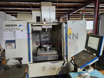 Mikron VCE600 Pro CNC-Bearbeitungszentrum – RESALE