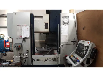 SPINNER MC650 CNC Vertikalbearbeitungszentrum -2007 – RESALE