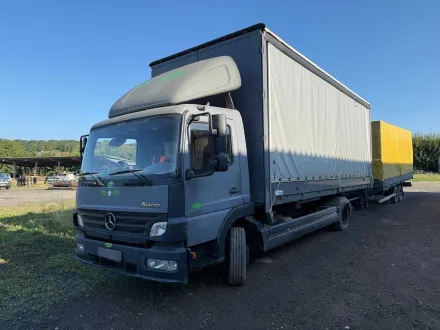 2006 Mercedes-Benz Atego 823L | Absetzbrücke mit Durchladefunktion | Pritsche/Plane | 7,49 t | AHK – RESALE